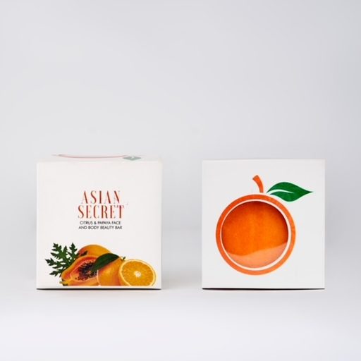 Citrus papaya face and body soap
